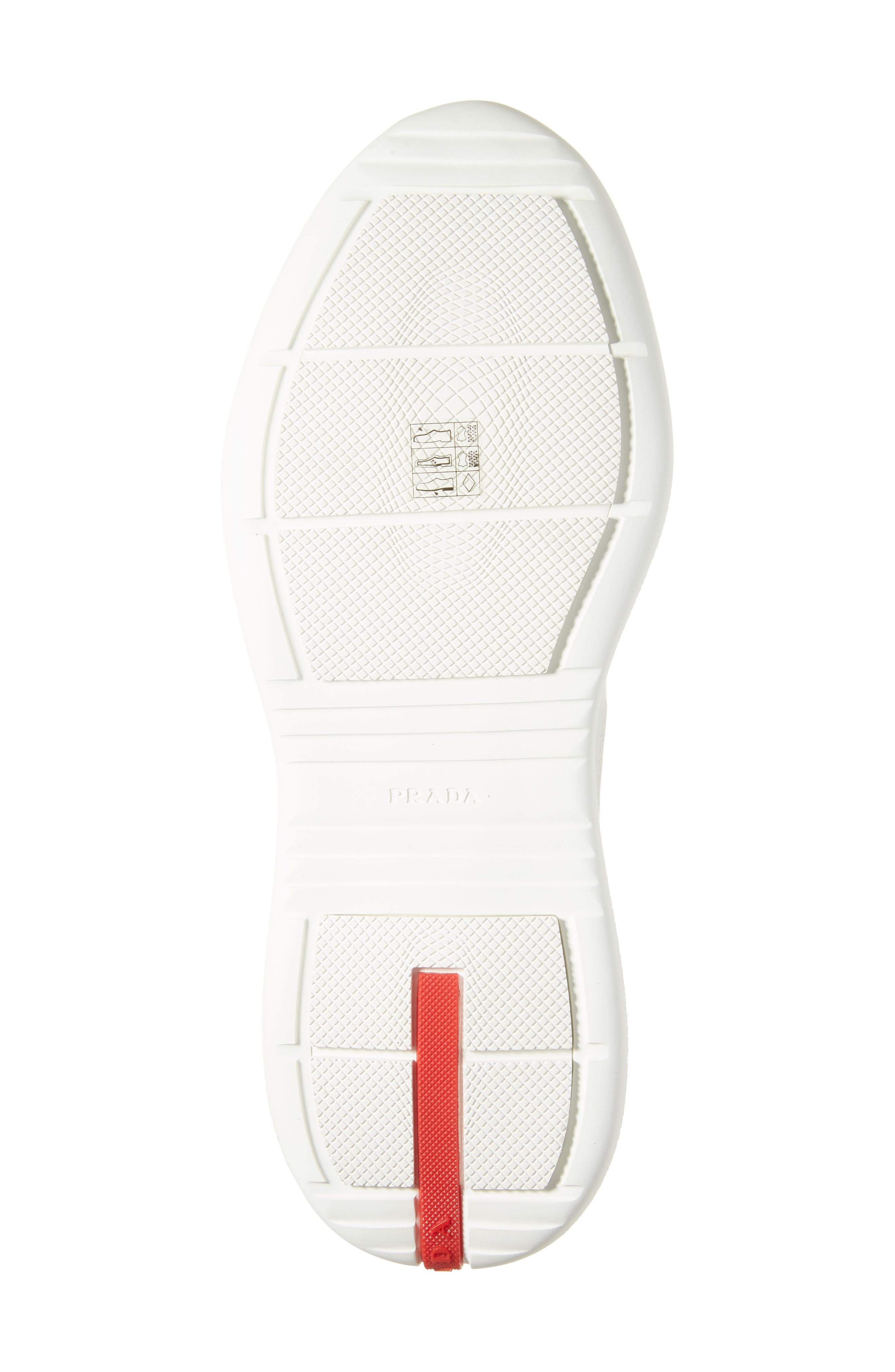 Prada America's Cup Soft Bike Low Top Sneaker in F0J36 - 6