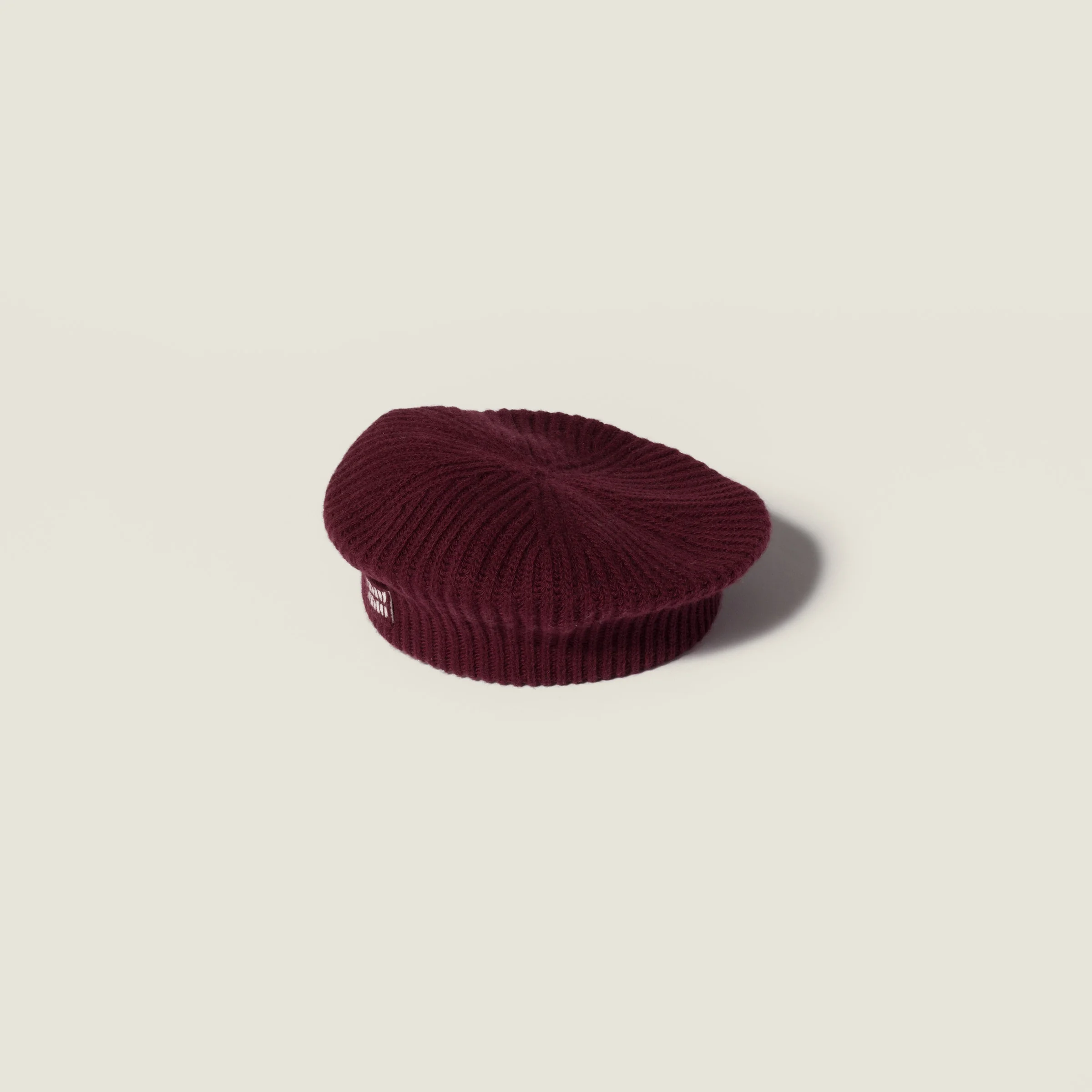 Wool and cashmere beret - 1