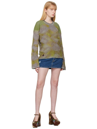 Vivienne Westwood Multicolor Knit1 Pearl1 Sweater outlook