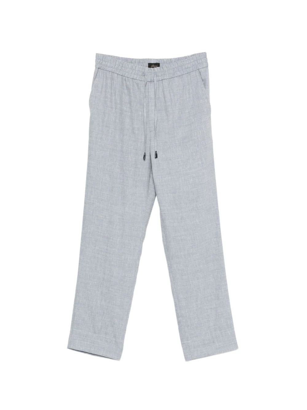 drawstring-fastening cropped trousers - 1