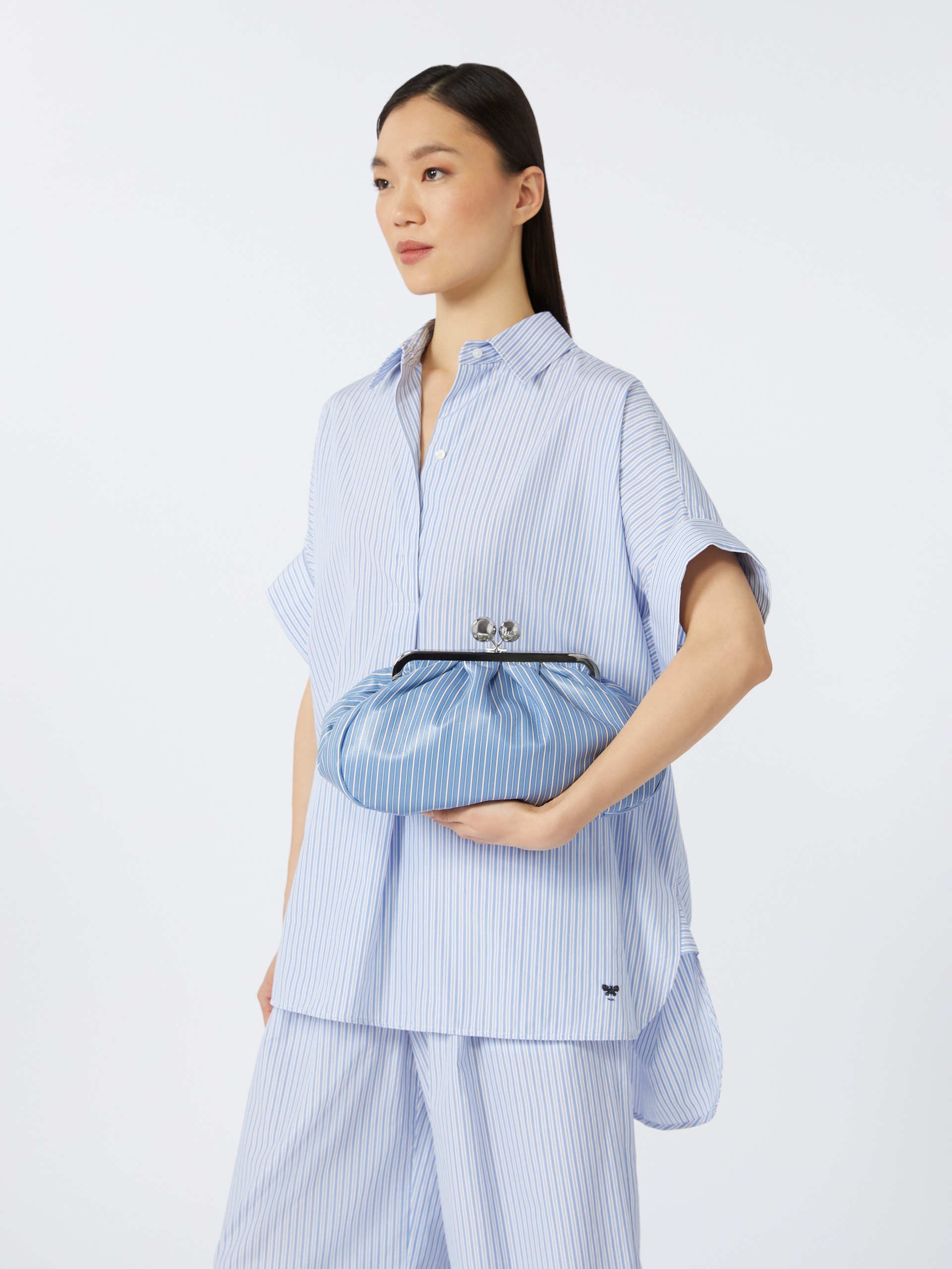 RUBENS Medium printed Nappa leather Pasticcino Bag - 7