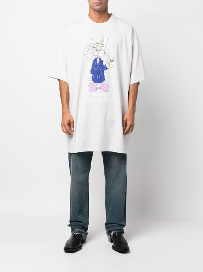 Martine Rose Bunny graphic-print T-shirt outlook