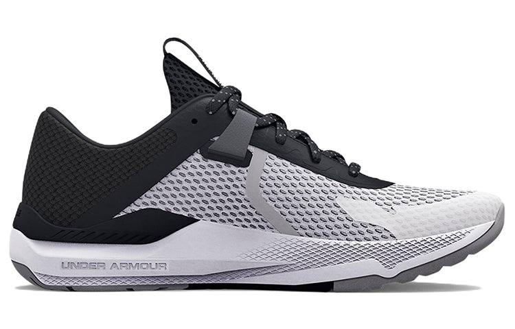 Under Armour Project Rock BSR 2 Men\'s Size 14.5 White‎ Black Shoes 3025081-100 Under Armour Project Rock BSR 2  main image 3