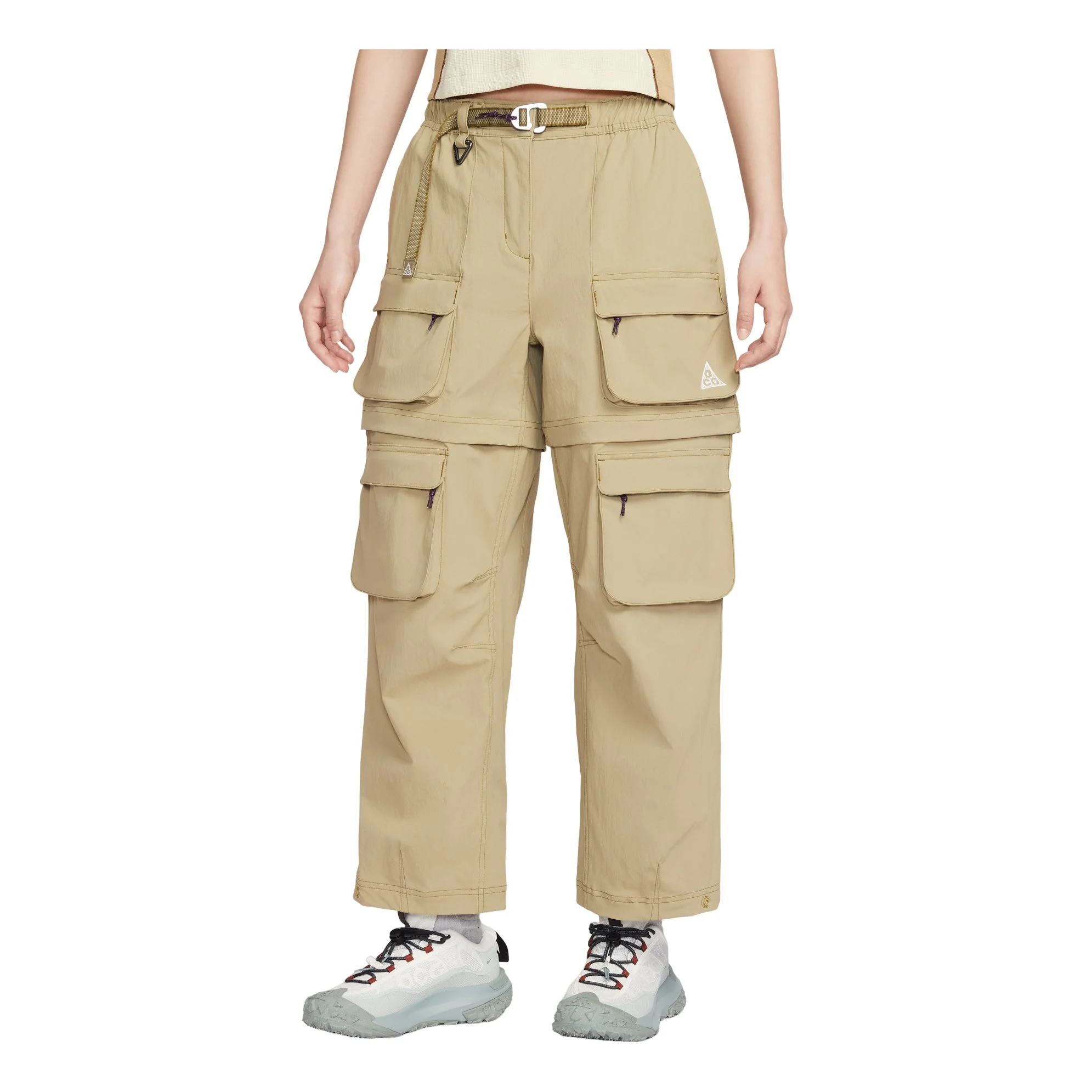 (WMNS) Nike ACG Smith Summit Detachable Zipper Pants 'Neutral Olive Green' HV6392-276 - 1