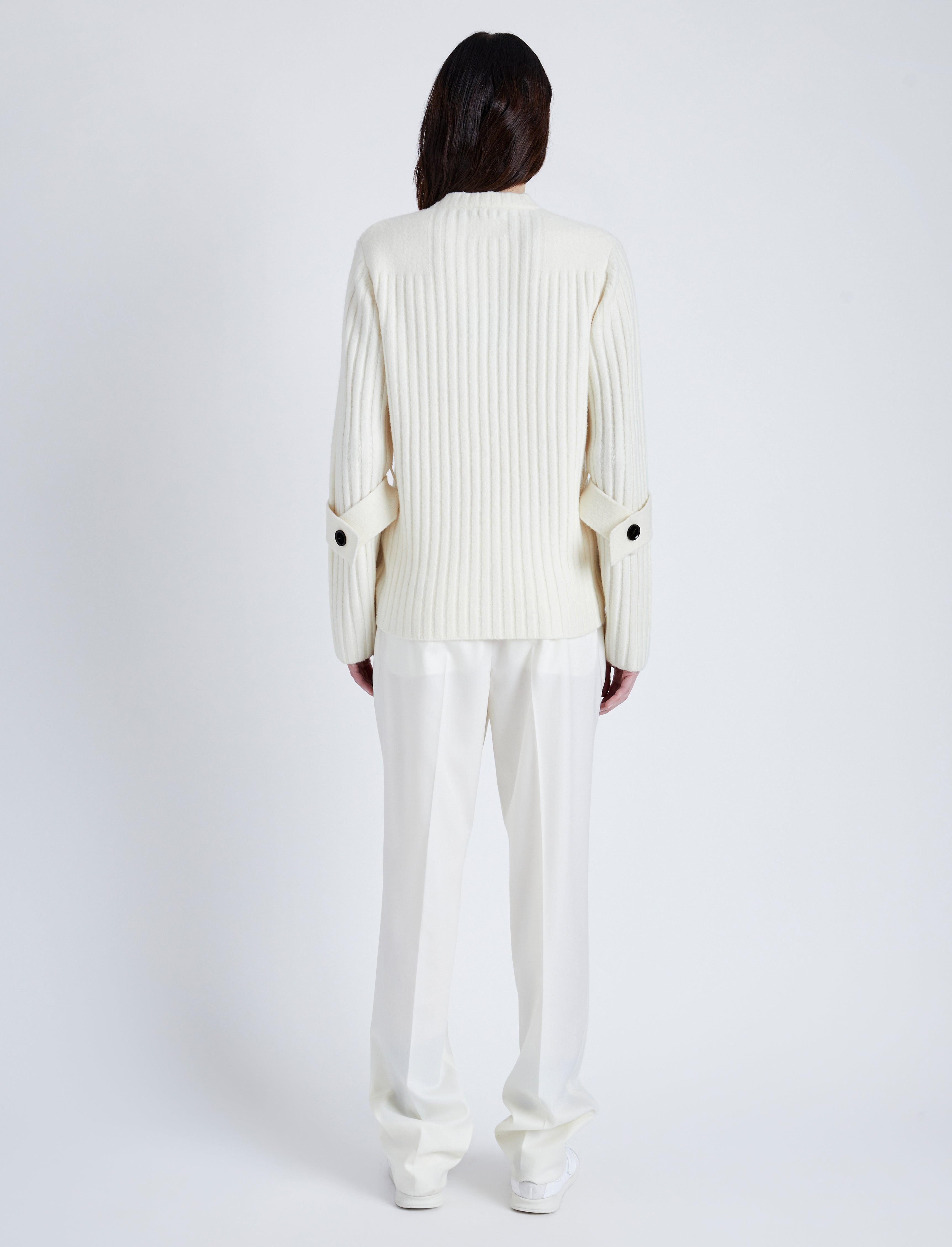 Verona Sweater in Midweight Cashmere Rib - 5