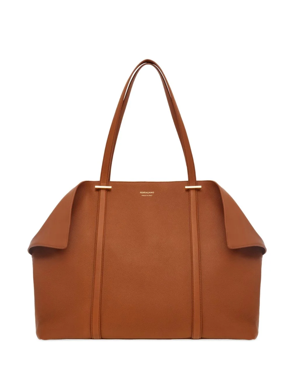 large open-top tote bag - 1
