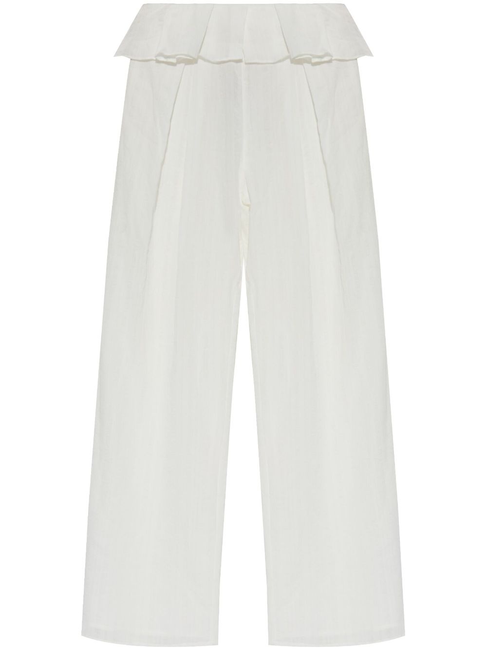 Sisley wide-leg trousers - 1