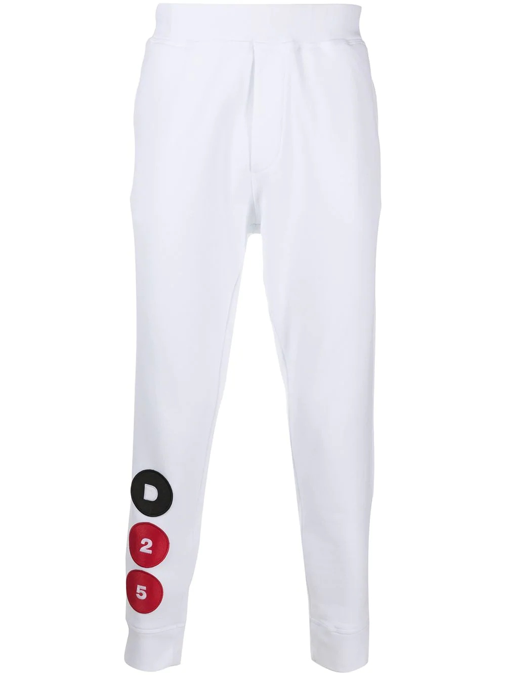 logo-patch track pants - 1