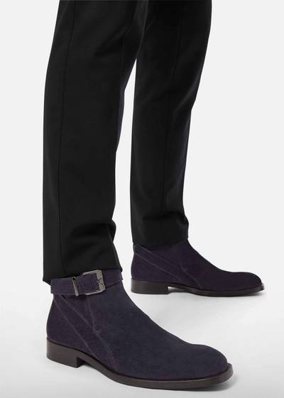 VERSACE Suede Ankle Boots outlook
