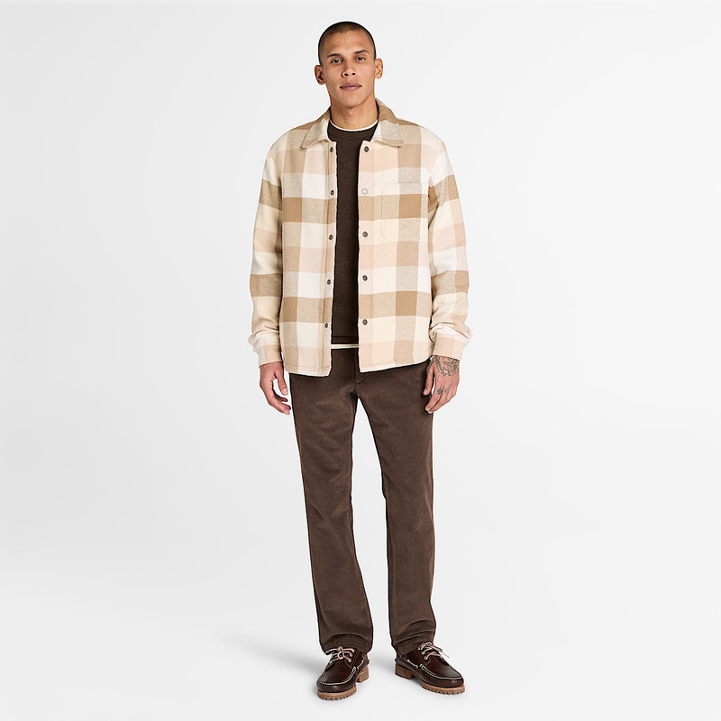 Men's High-Pile Lined Overshirt 3