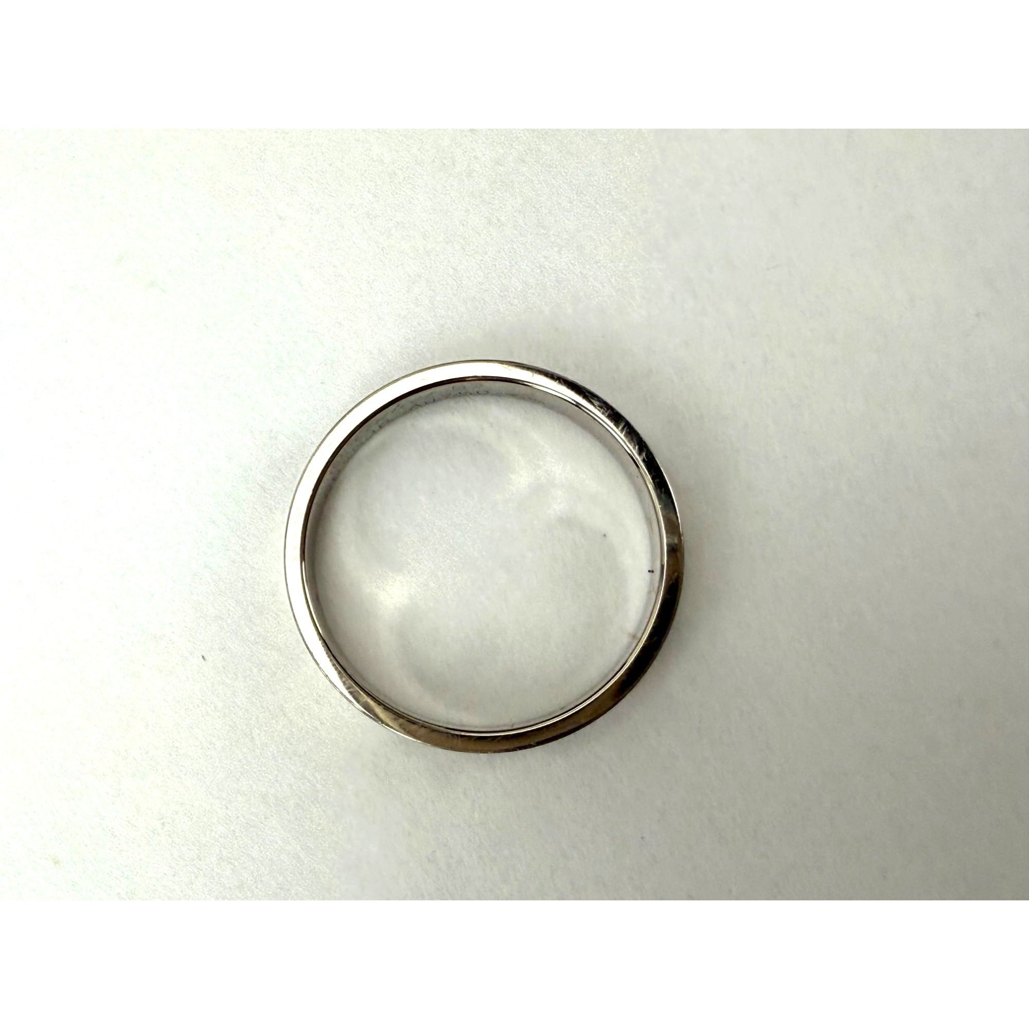 Cartier 18 K White Gold Love Small Model Wedding Band Ring Size 6 USA - 15
