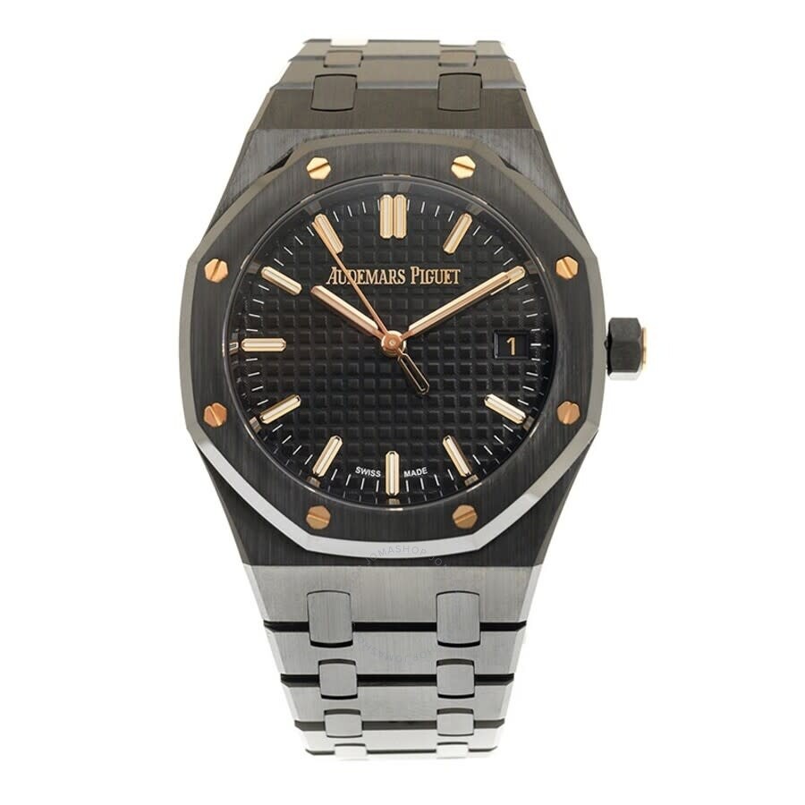 Audemars Piguet Royal Oak Automatic Black Dial Ladies Watch 77350CE.OO.1266CE.03 - 3