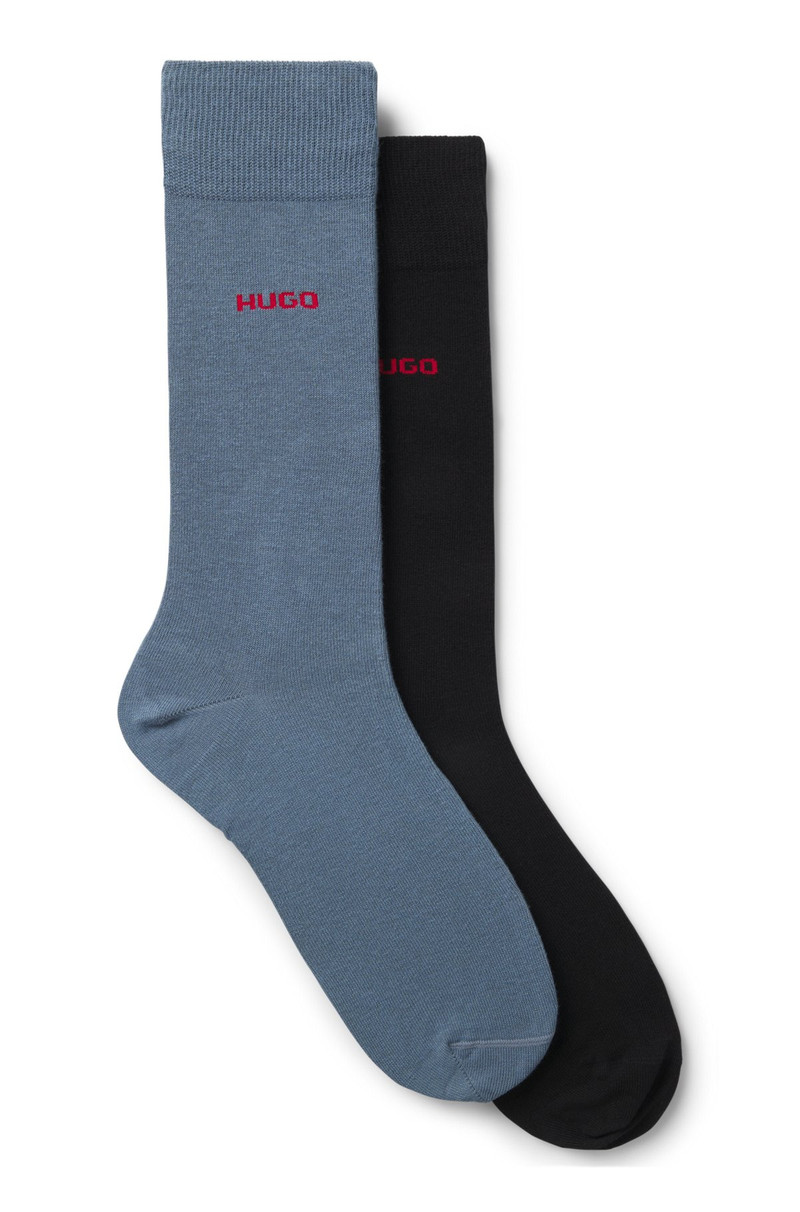 TWO-PACK OF LOGO SOCKS IN A REGULAR LENGTH 1