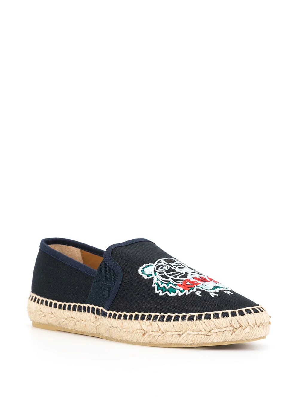 embroidered tiger espadrilles - 2