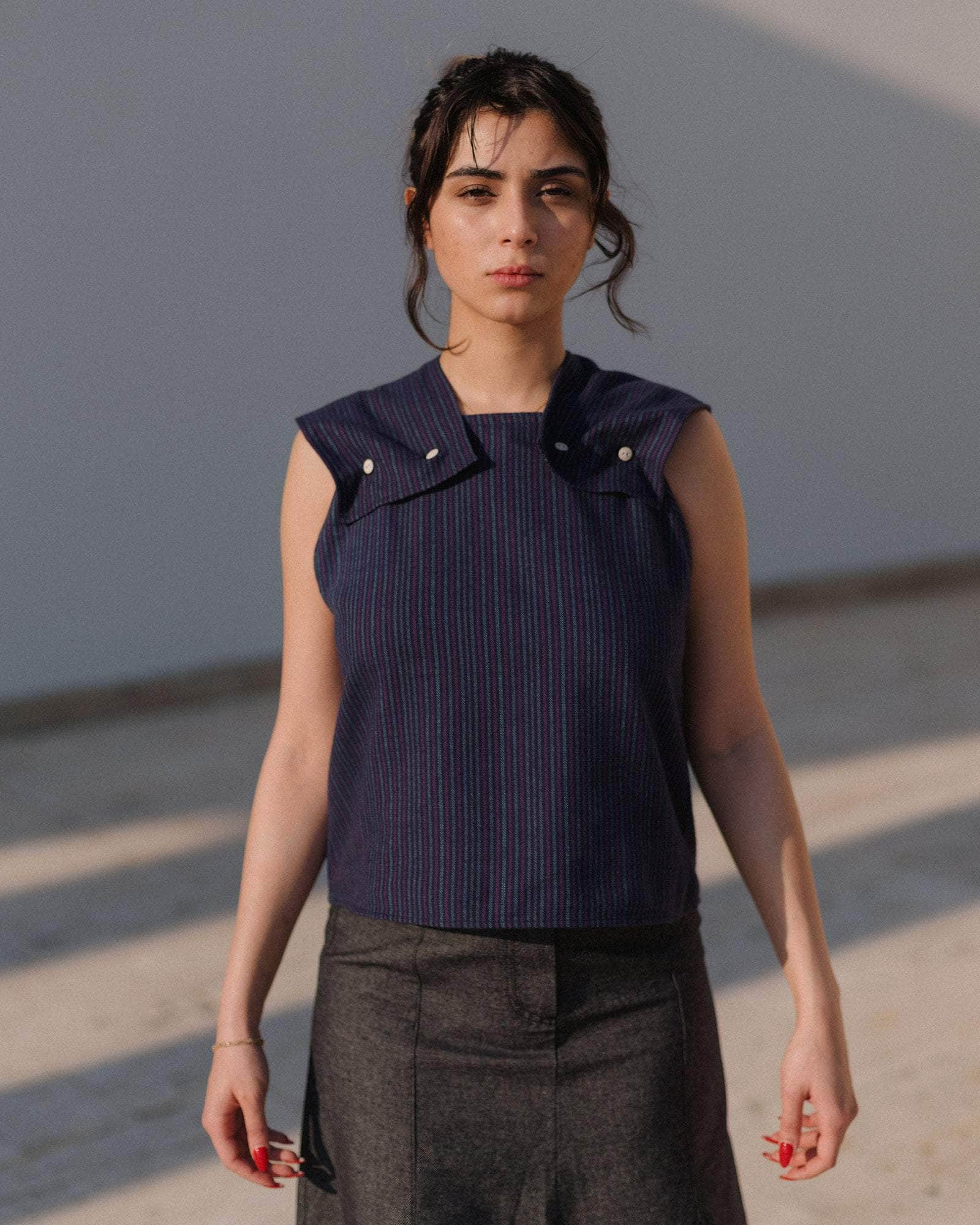 Manhattan Top - Flannel - 2