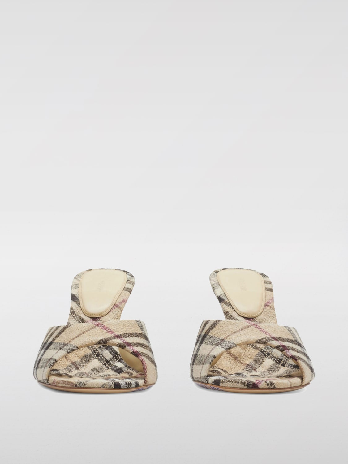 Heeled sandals woman Burberry - 3