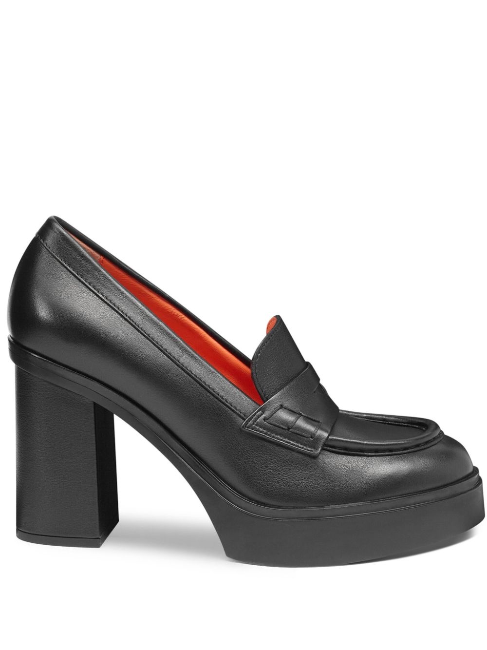 Block-heel loafer pumps - 1