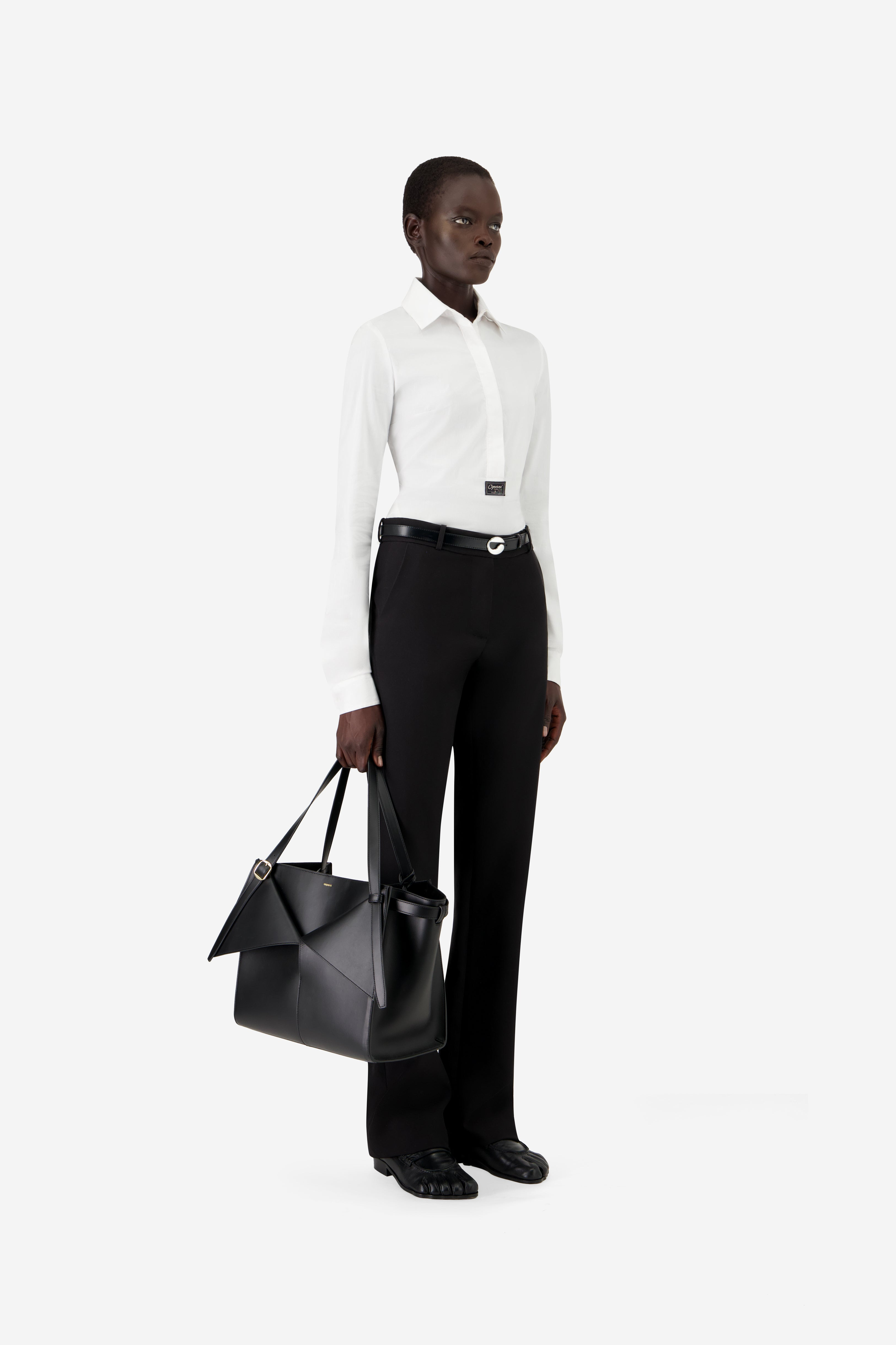 Loose Fit Tailored Trousers - 4