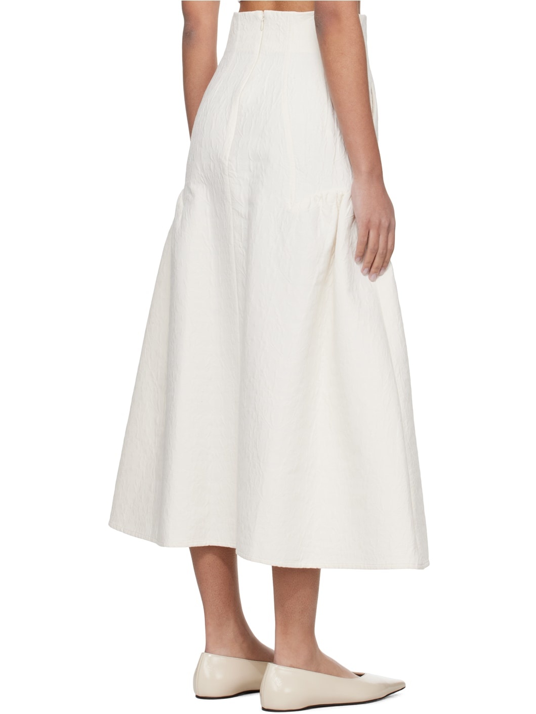 Off-White Box Pleat Maxi Skirt - 3