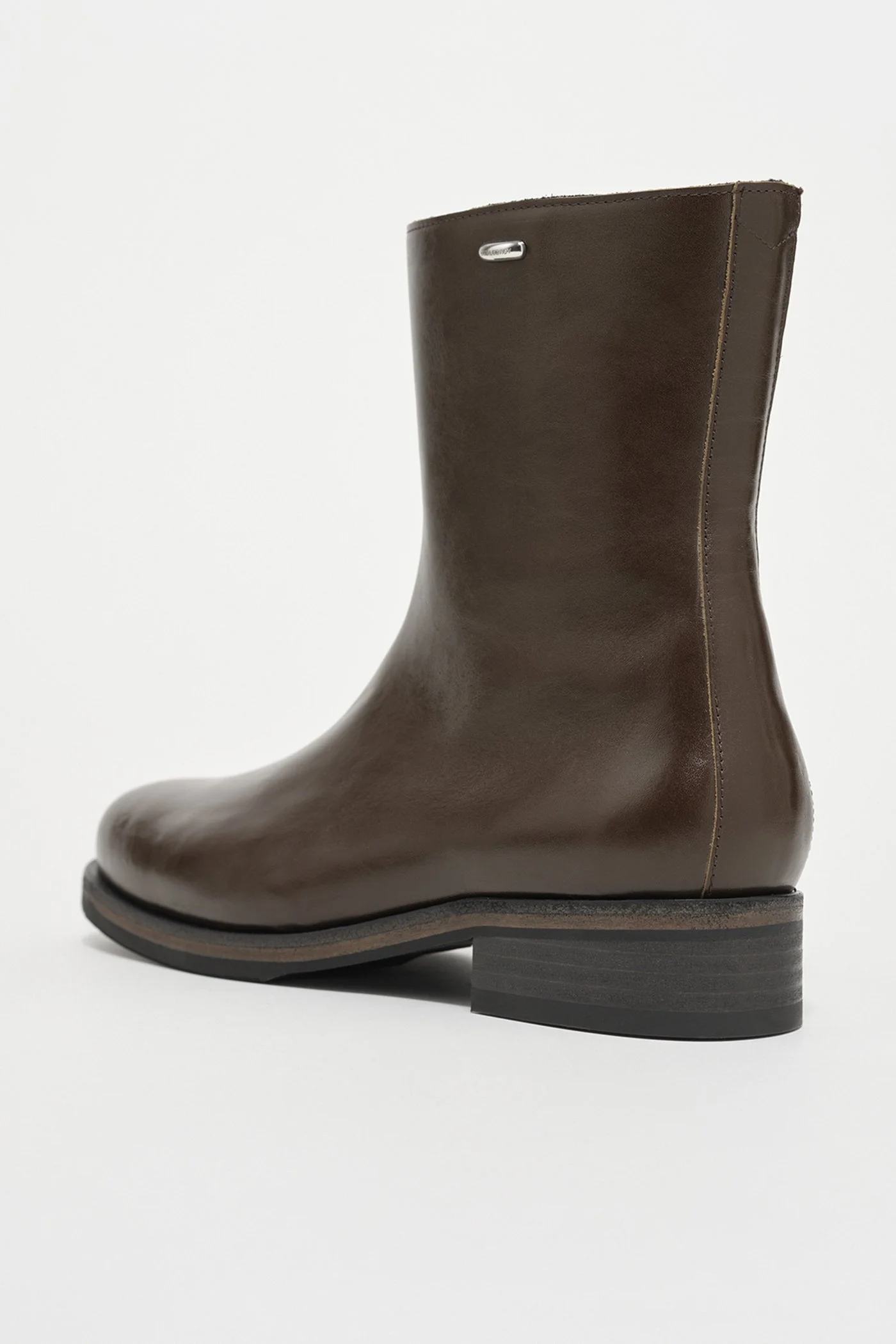 Our Legacy Camion Boot Olive Leather | REVERSIBLE