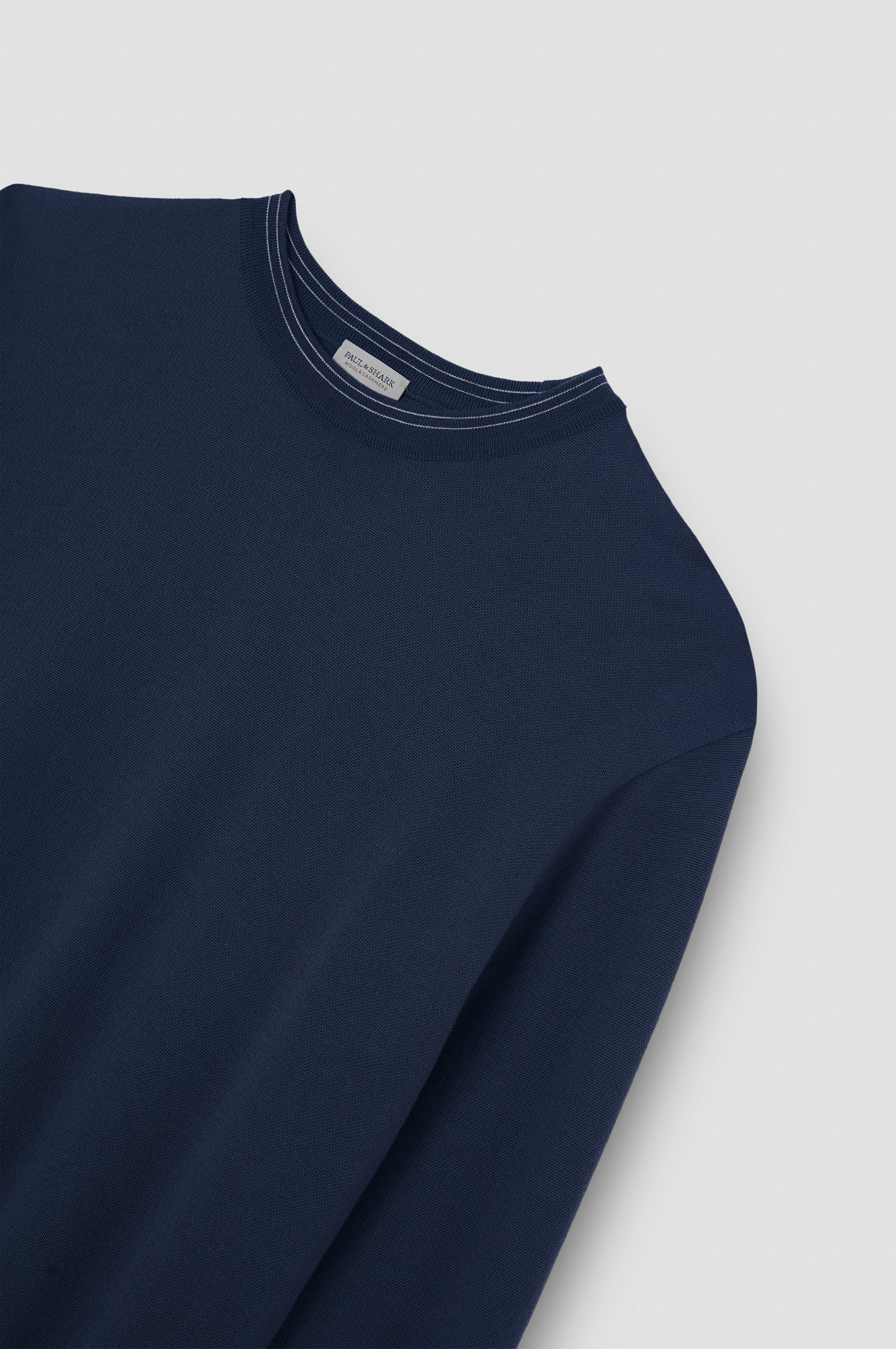 WOOL AND CASHMERE CREWNECK SWEATER - 5