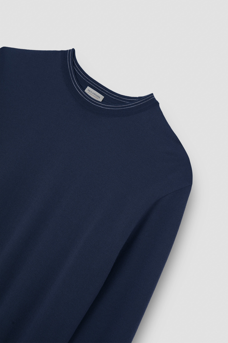 WOOL AND CASHMERE CREWNECK SWEATER 5