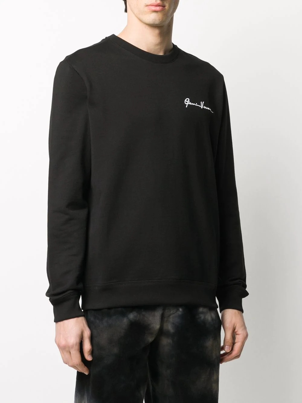 GV signature embroidered sweatshirt - 3