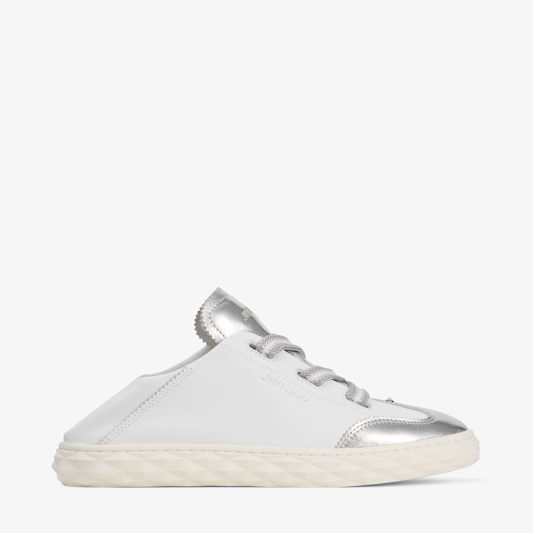 Diamond Light Flex F
Silver Metallic Nappa Leather Trainers - 2