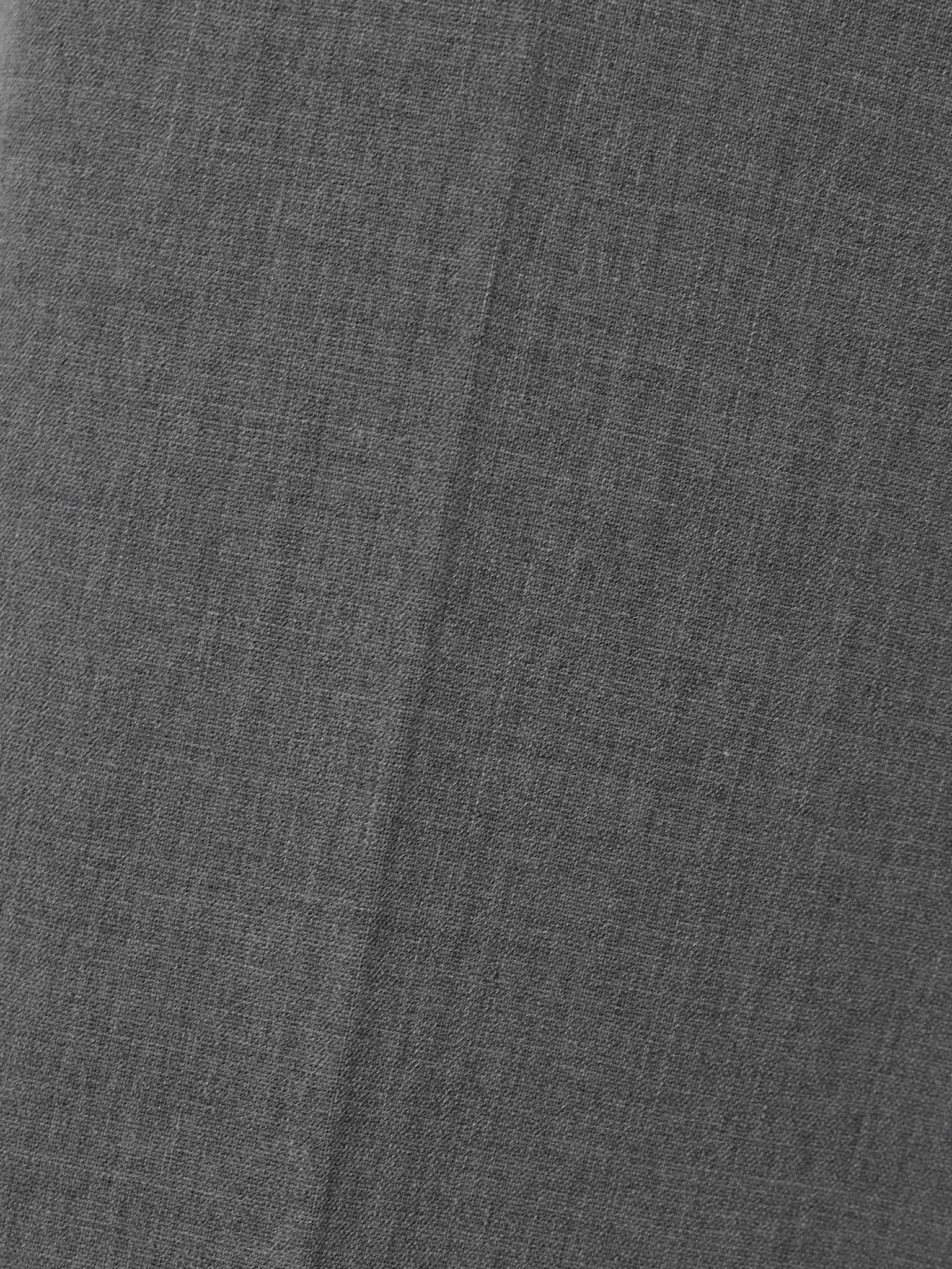 Relian cropped wool-blend straight-leg pants Gray - 5