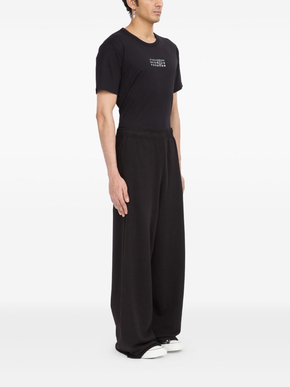 cotton track pants - 3