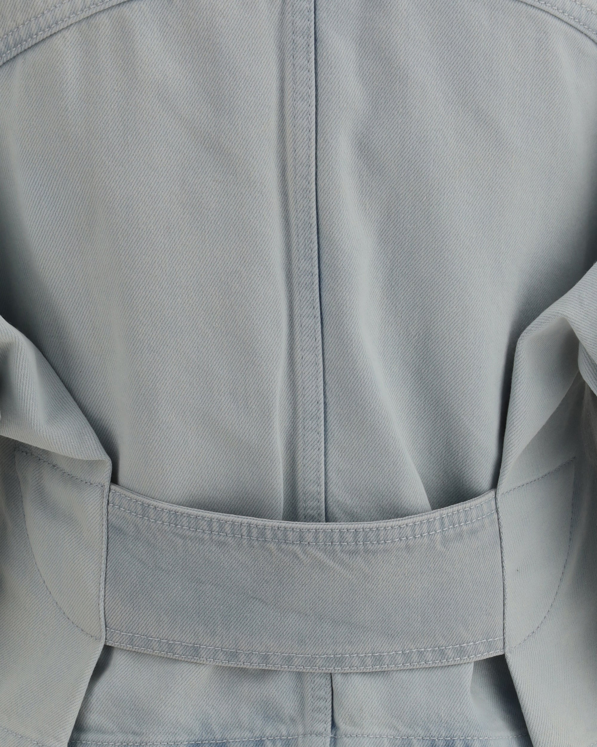 Rounded denim Jacket - 4