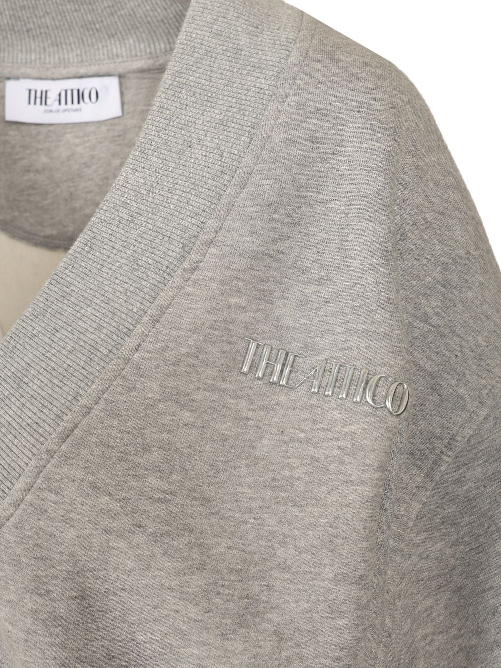 Fleece Sweatshirt Sweatshirts Grey - 4