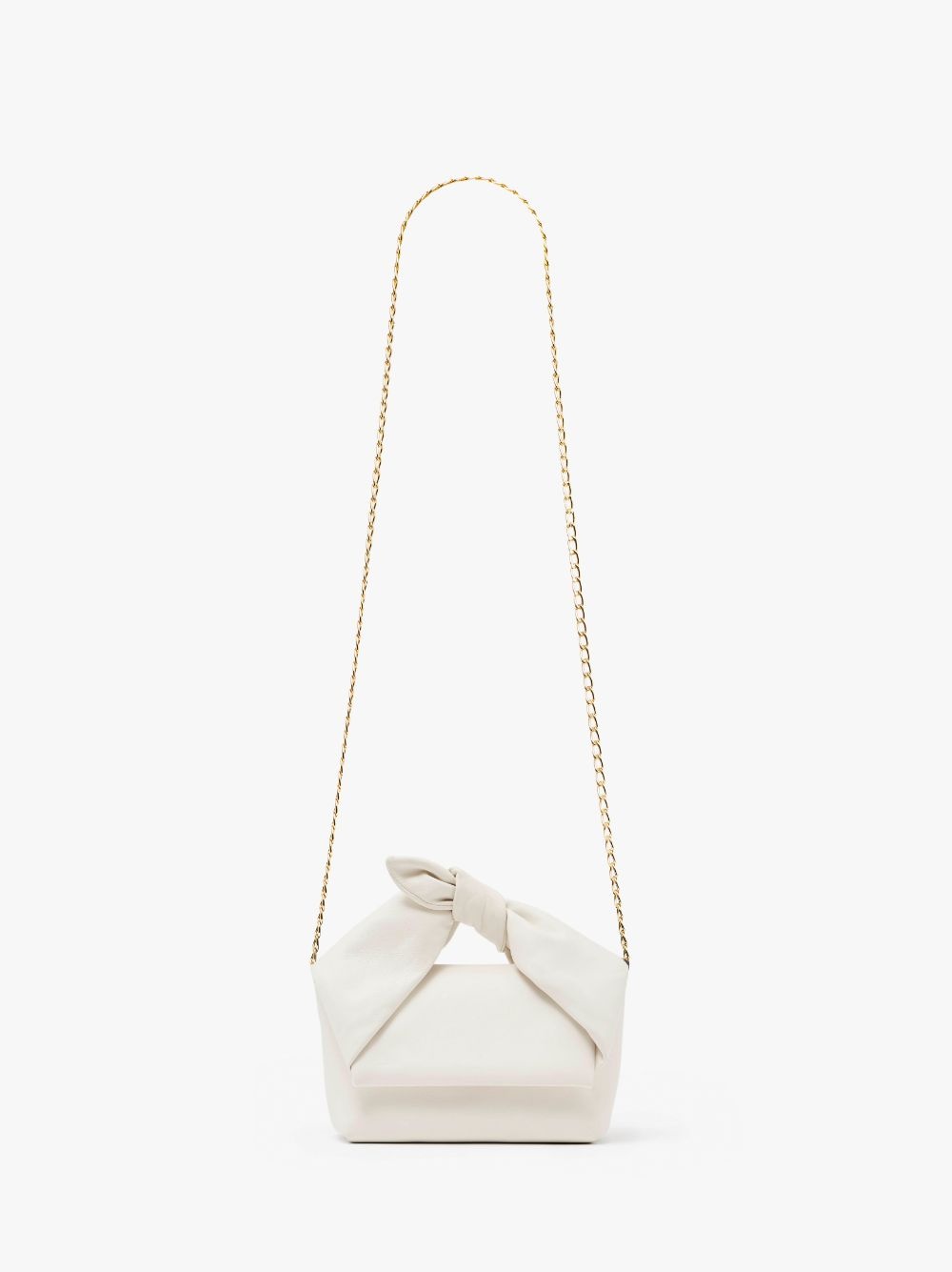 MEDIUM BOW TWISTER - LEATHER TOP HANDLE BAG - 5