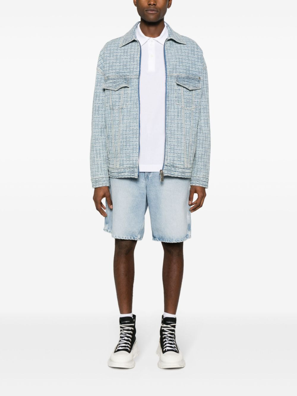 Givenchy Men Embroidered Polo Shirt - 5