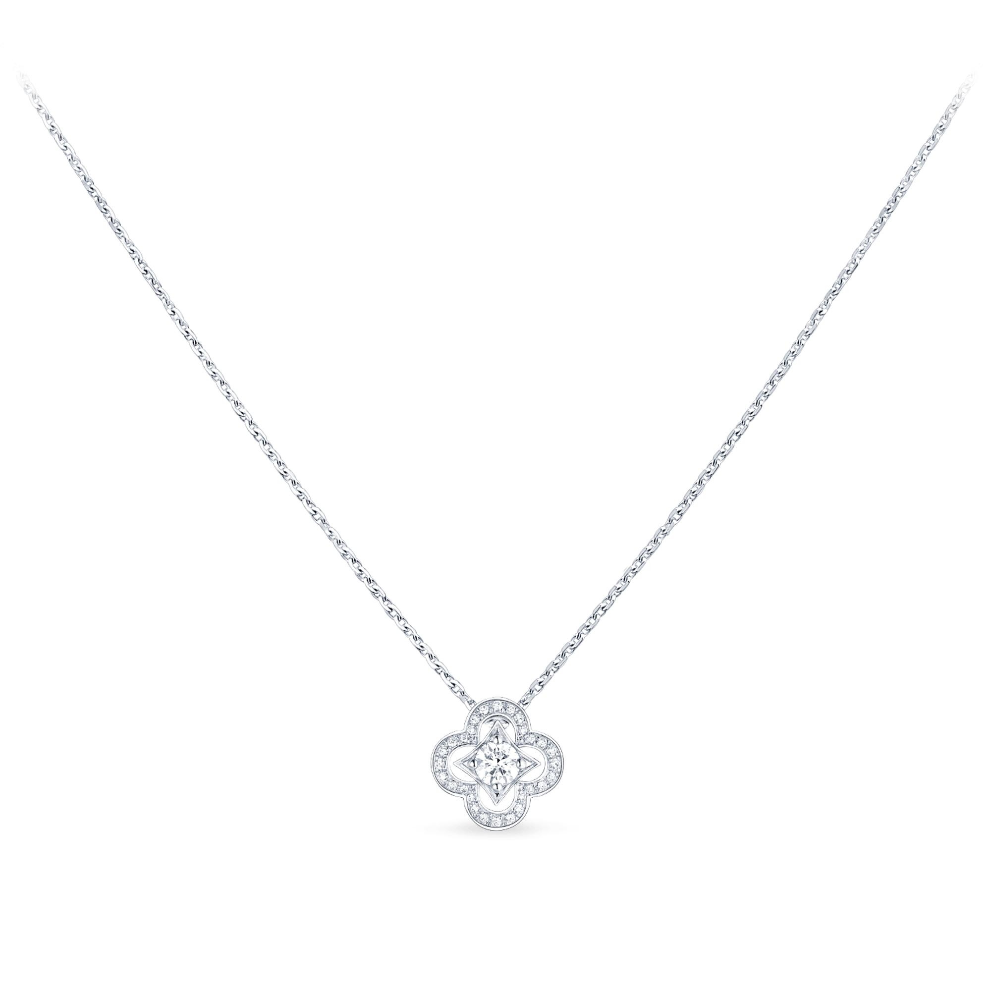 LES ARDENTES PENDANT, WHITE GOLD AND DIAMONDS - 1