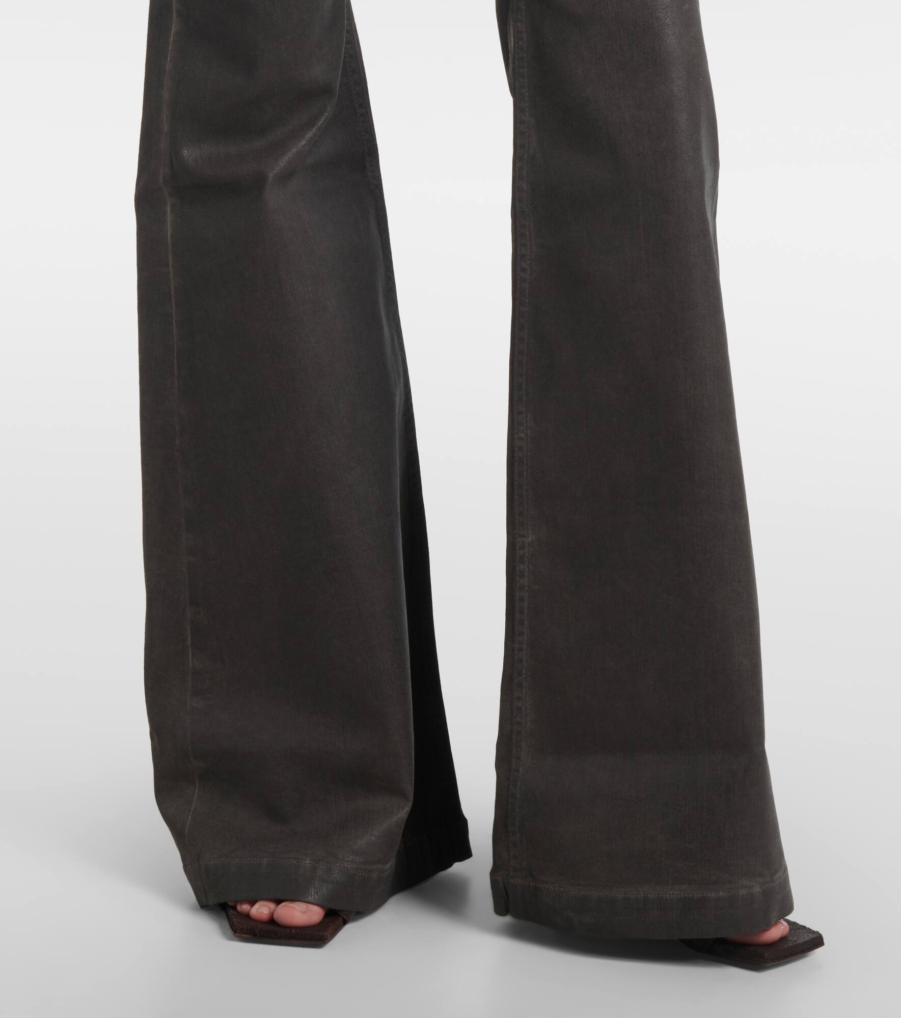 Bolan high-rise bootcut jeans - 5