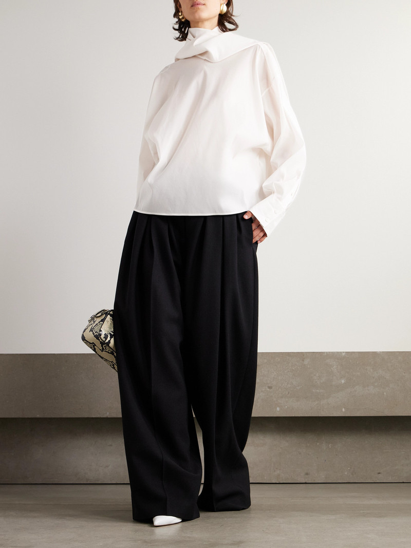 Carven Scarf-detailed Voile Blouse outlook
