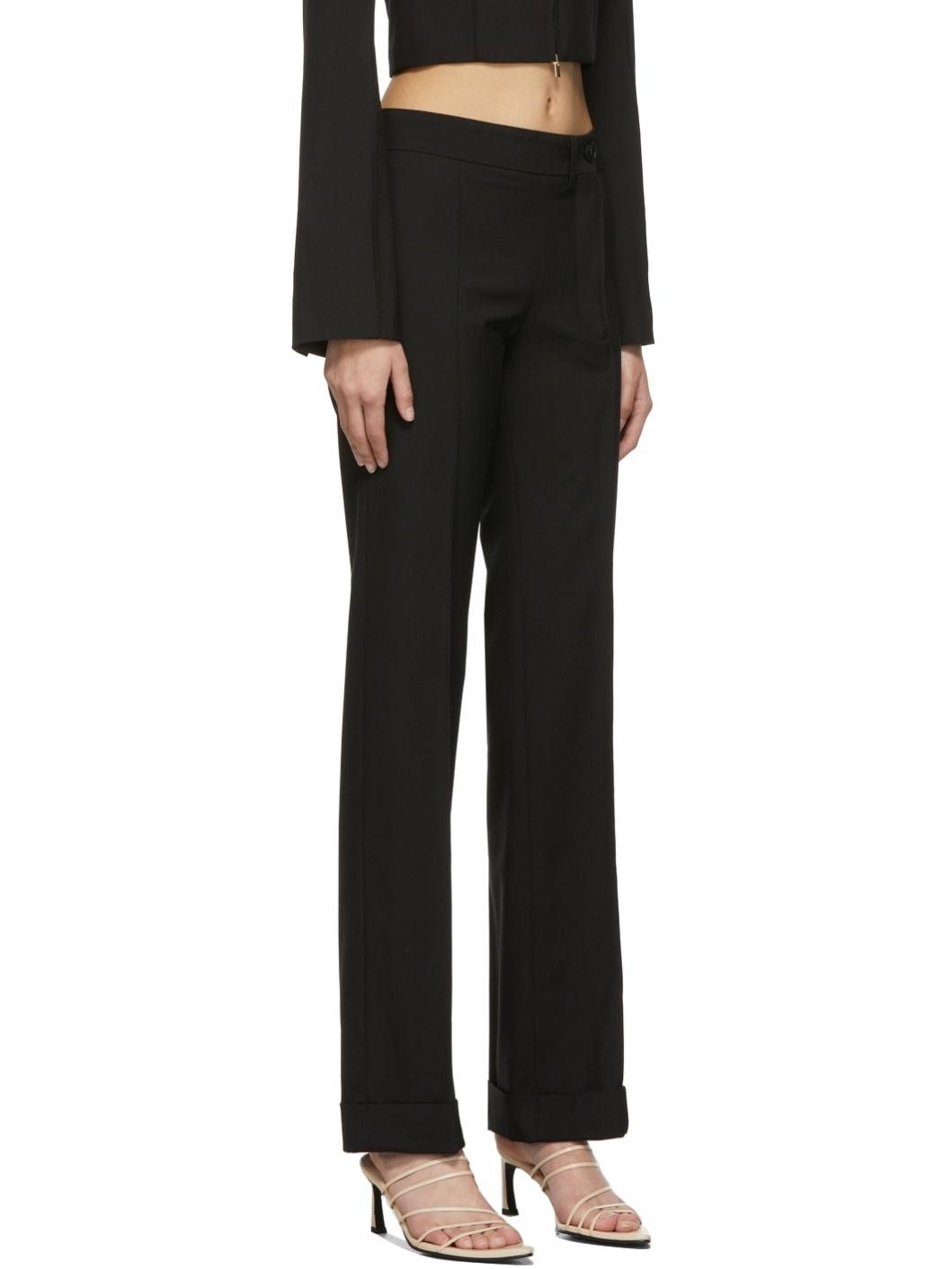 Black 'Le Pantalon Fresa' Trousers - 2