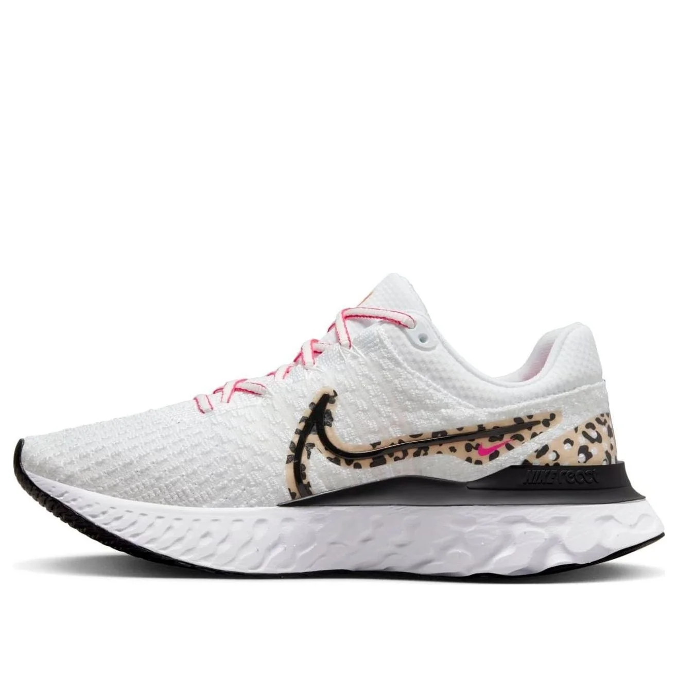 (WMNS) Nike React Infinity Flyknit 3 'Leopard' DV3024-100 - 1