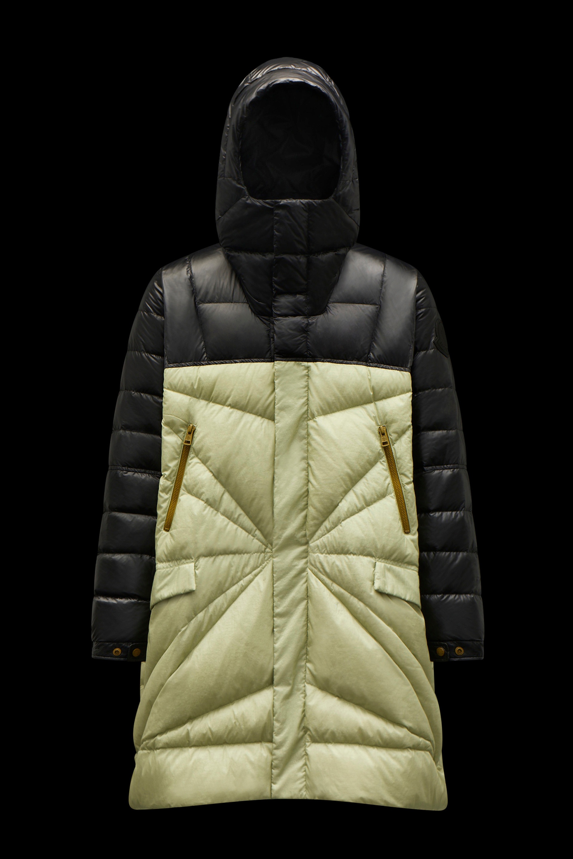 Moncler Kodaira Long Down Jacket | REVERSIBLE