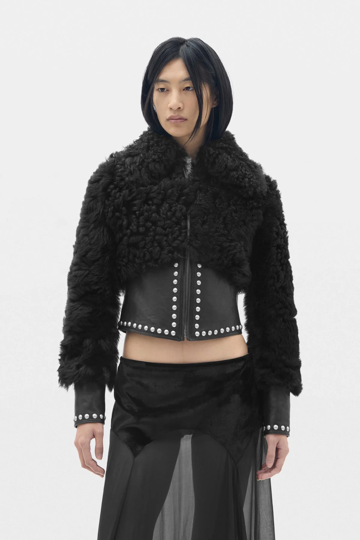 Kirsti Cropped Zipped Blouson - 1
