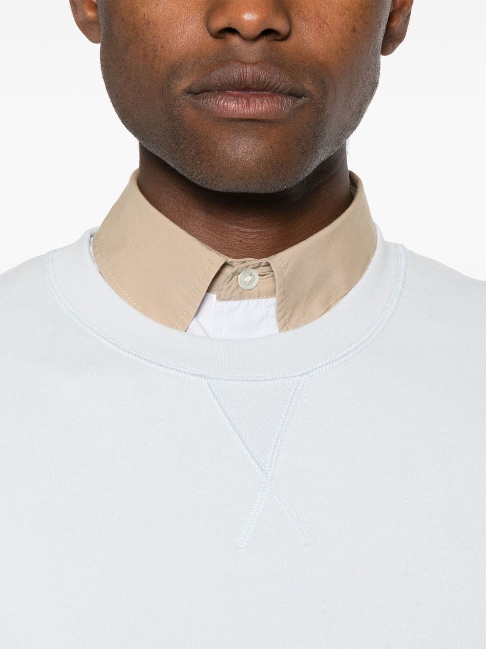 Loopback seam-detail sweatshirt - 5