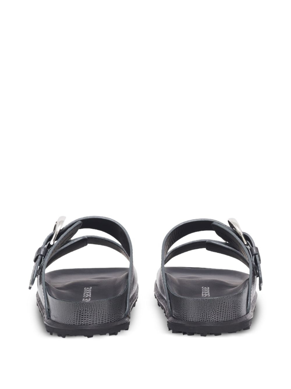 lizard-print sandals - 3