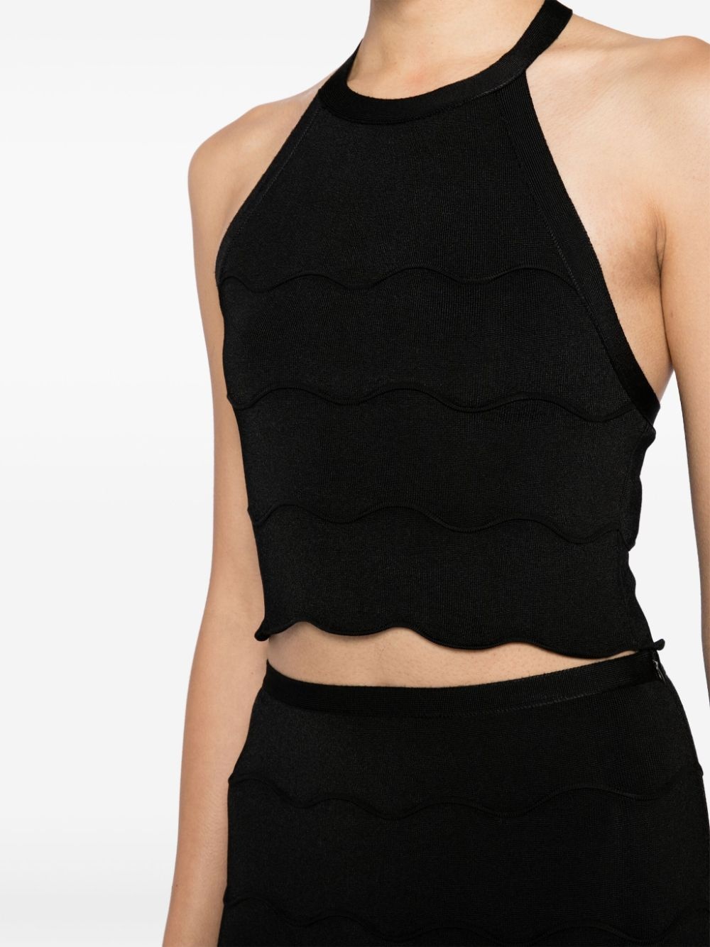 wave halterneck top - 5