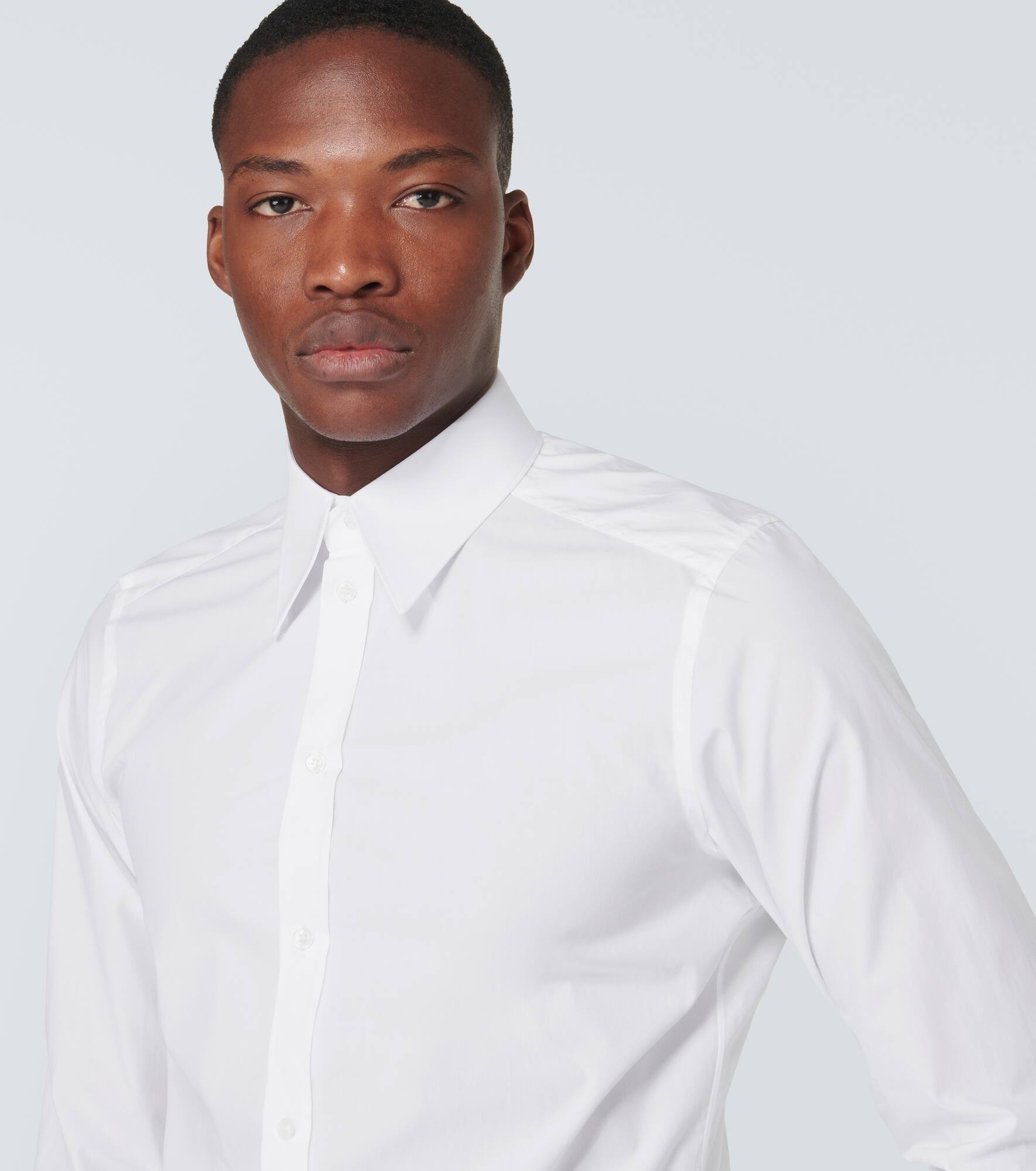 Cotton oxford shirt - 5