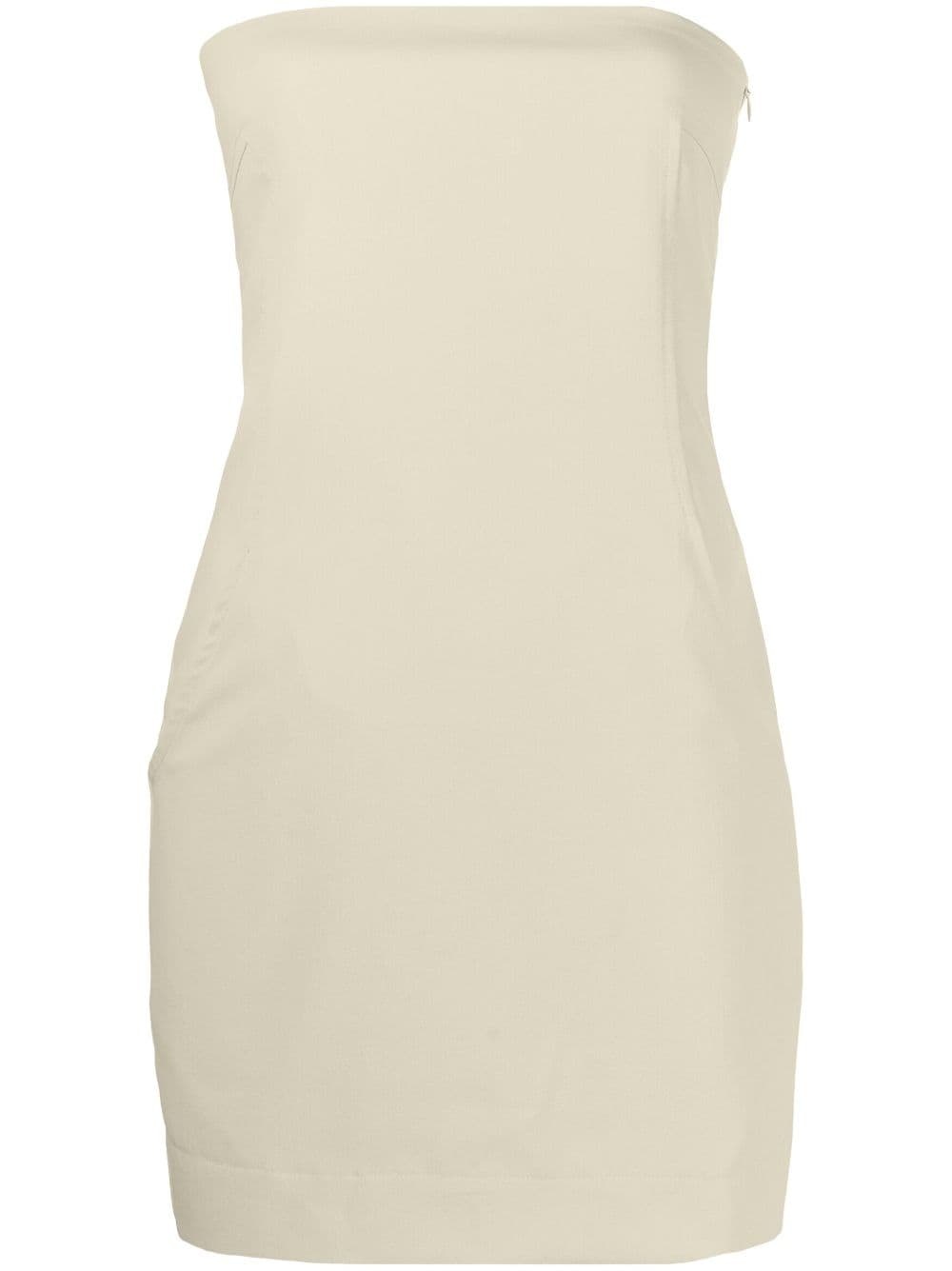 Audrey strapless minidress - 1