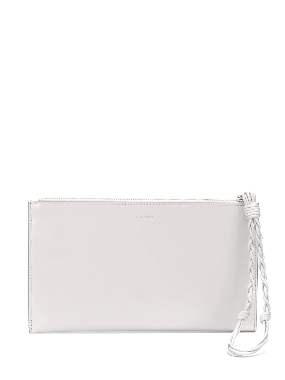 logo clutch bag - 1