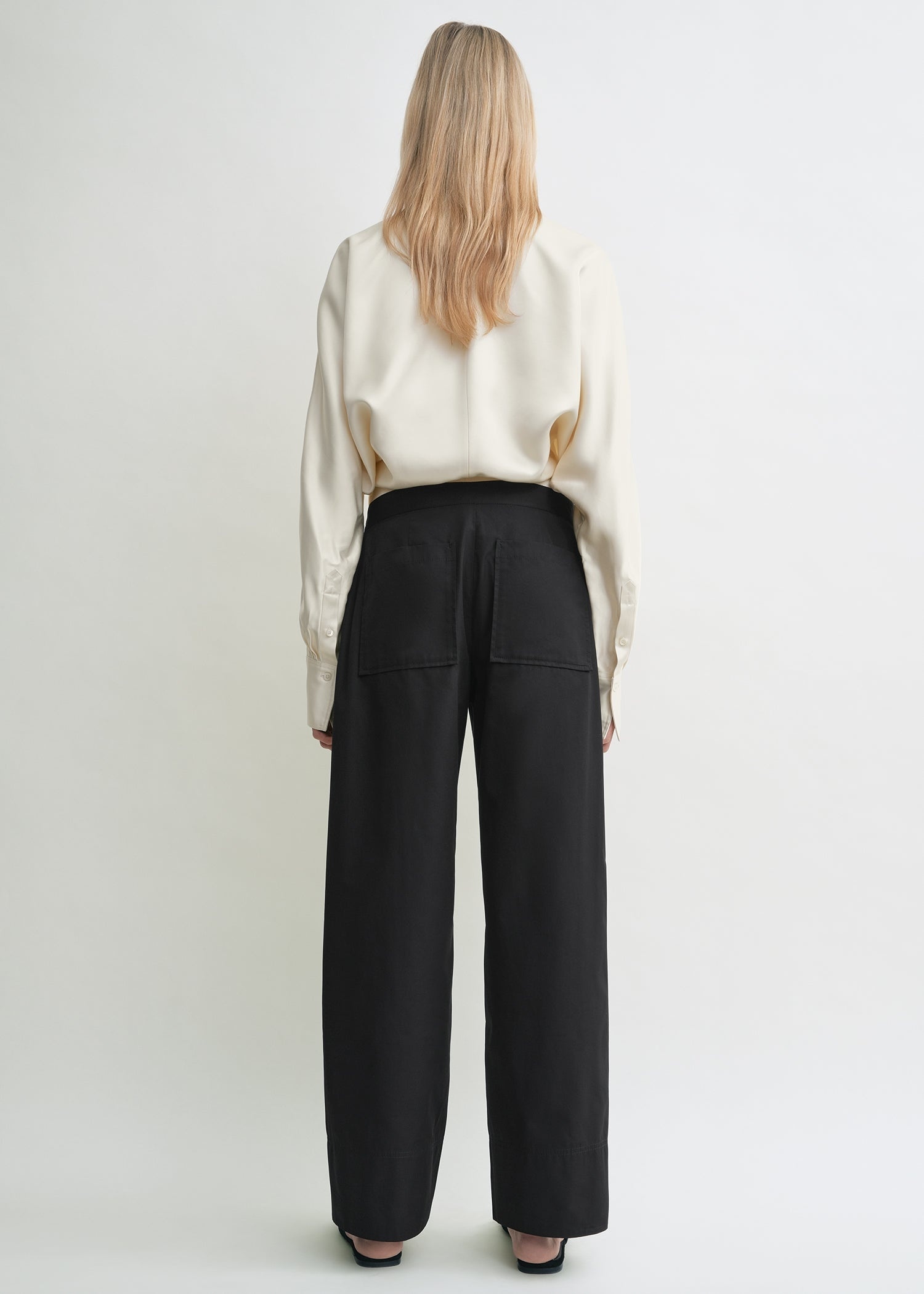 Wrap blouse ecru - 4