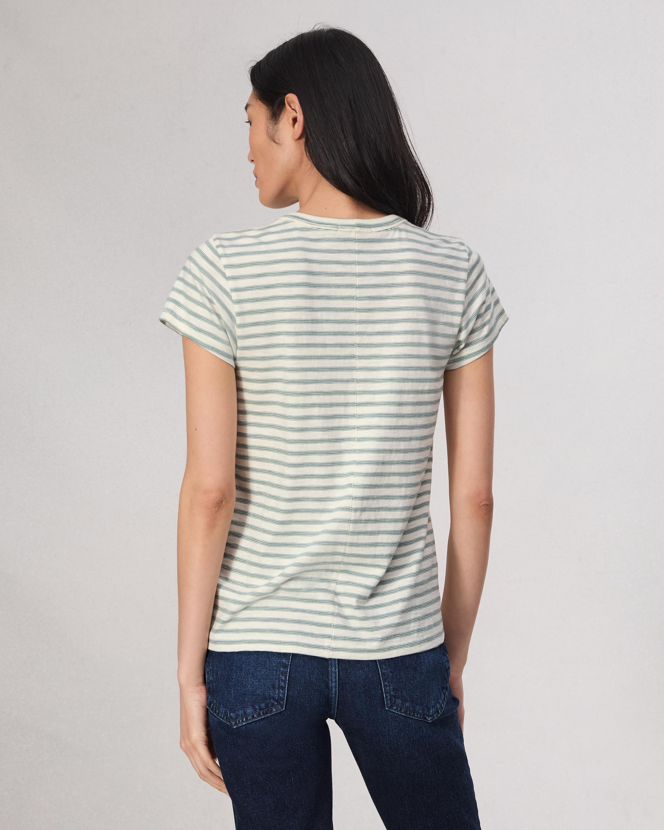 The Slub Striped Tee - 5