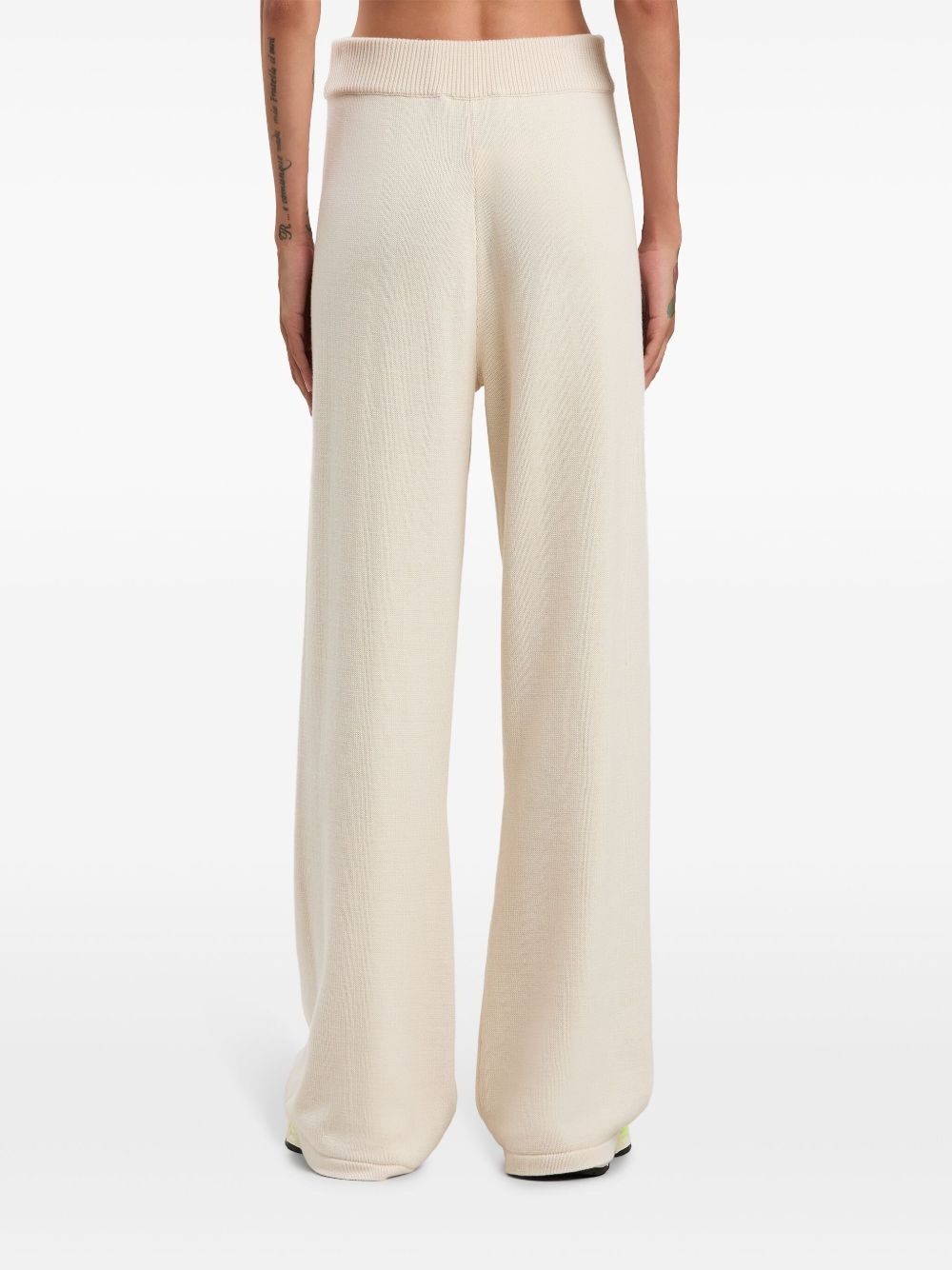 palm tree knitted trousers - 5